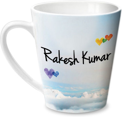 

Hot Muggs Simply Love You Rakesh Kumar Conical Ceramic Mug(350 ml)