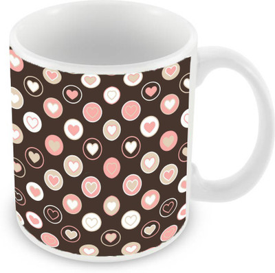 

Sleep Nature's SN-MG-2539 Ceramic Mug(350 ml), Multicolor