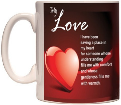 

Online World White Coffee Love Quote – 16 Ceramic Mug(255 ml)