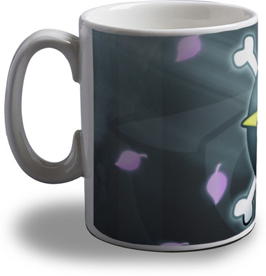 

Artifa Danger Skull Porcelain, Ceramic Mug(350 ml), Multicolor