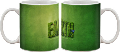 

Artifa Earth Quote Porcelain, Ceramic Mug(350 ml), Multicolor
