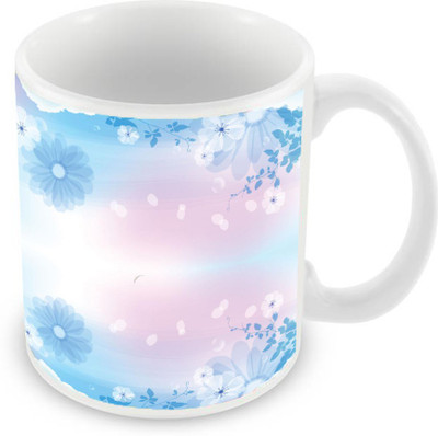 

Sleep Nature's SN-MG-1311 Ceramic Mug(350 ml), Blue