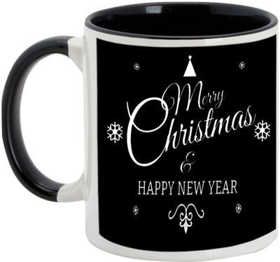 

AllUPrints Amazing Christmas Gifts Ceramic Mug(325 ml), Black
