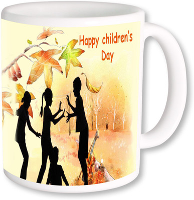 PhotogiftsIndia Happy Childrens Day 011 Ceramic Mug(325 ml), Multicolor