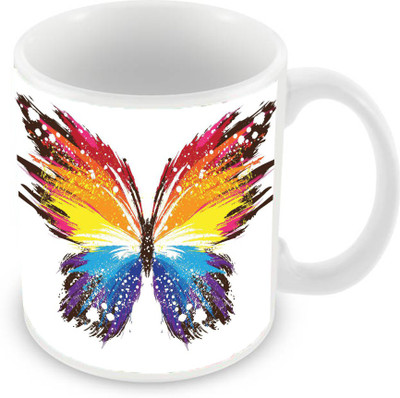 

Sleep Nature's SN-MG-2515 Ceramic Mug(350 ml), Multicolor