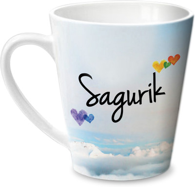 

Hot Muggs Simply Love You Sagurik Conical Ceramic Mug(350 ml)