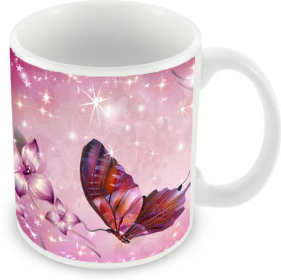 

Sleep Nature's SN-MG-47 Ceramic Mug(350 ml), Pink