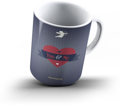 

Ucard Valentines Day Love587 Bone China, Ceramic, Porcelain Mug(325 ml)