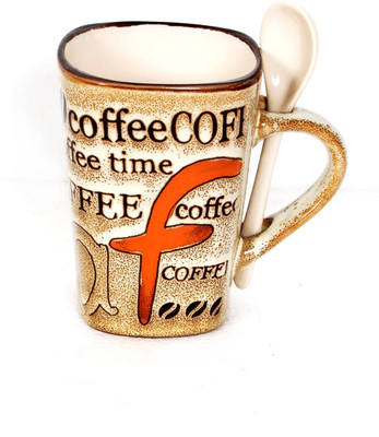 25% OFF on DRL F Coffee Brown Porcelain Mug(300 ml) 25% OFF on DRL F Coffee Brown Porcelain Mug(300 ml)