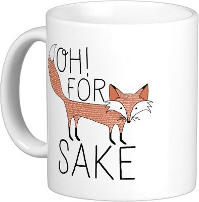 

Exoctic Silver OMG Ab kya karu A002 Ceramic Mug(350 ml), Multicolor