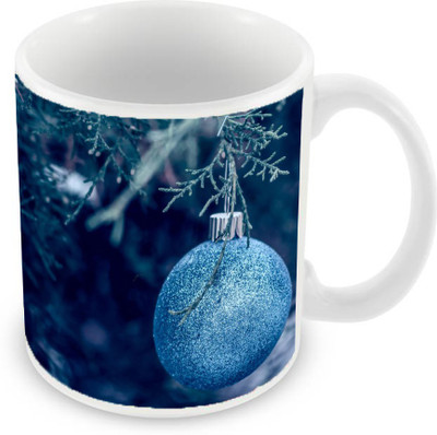 

Sleep Nature's SN-MG-1327 Ceramic Mug(350 ml), Blue
