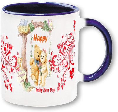 

PhotogiftsIndia Happy Teddy Bear Day.Jpg Ceramic Mug(325 ml)