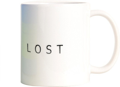 

Rangeele Inkers Lost Ceramic Mug(300 ml), Multicolor