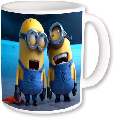 

PhotogiftsIndia minons friends 01 Ceramic Mug(325 ml), Multicolor