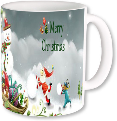 

PhotogiftsIndia Merry Christmas 029 Ceramic Mug(325 ml), Multicolor