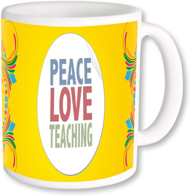 

PhotogiftsIndia Happy Teachers Day 013 Ceramic Mug(325 ml), Multicolor