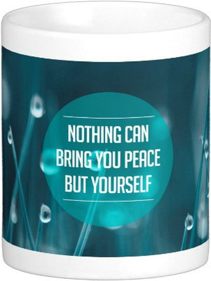 

Exoctic Silver MUG63 Ceramic Mug(250 ml), White