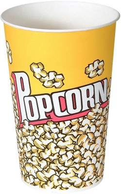 

Funcart Popcorn Tub Paper Mug(266 ml), Multicolor