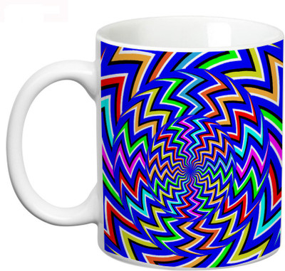 

Prithish Pscychological Illusions Design 7 Ceramic Mug(330 ml), Multicolor