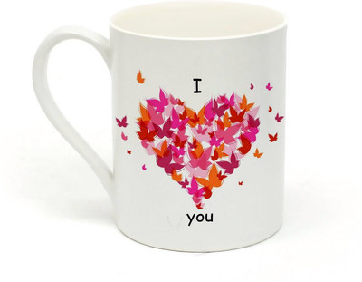 

Sowing Happiness MUG330 Ceramic Mug(350 ml), White