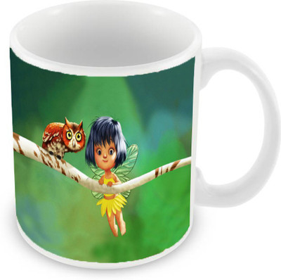 

Sleep Nature's SN-MG-978 Ceramic Mug(350 ml), Multicolor