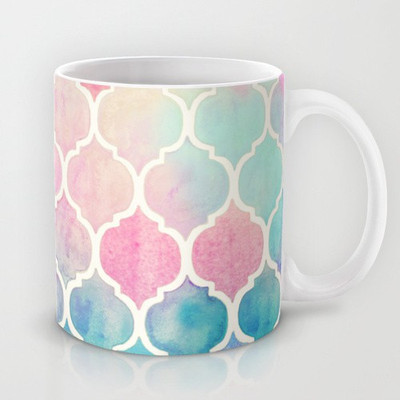 58% OFF on Astrode Rainbow Pastel Watercolor Moroccan Pattern Ceramic Mug(325 ml) 58% OFF on Astrode Rainbow Pastel Watercolor Moroccan Pattern Ceramic Mug(325 ml)