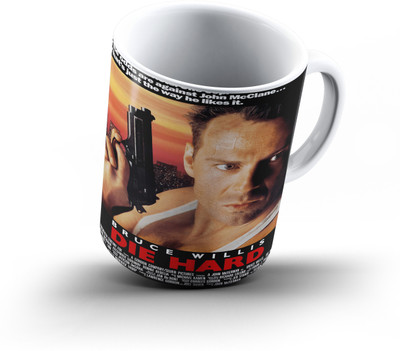 

Ucard Die Hard40 Bone China, Ceramic, Porcelain Mug(325 ml), Multicolor