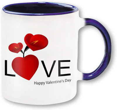 

PhotogiftsIndia Happy Valentine Day With Love 03.Jpg Ceramic Mug(325 ml), Multicolor
