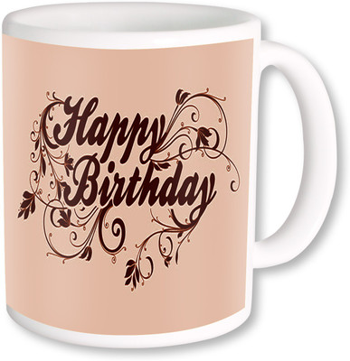 

PhotogiftsIndia Happy Birthday Gifts Ceramic Mug(325 ml), Multicolor