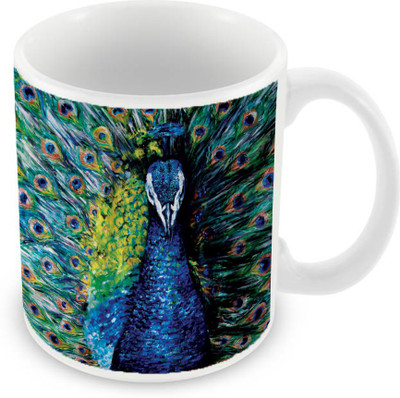 

Sleep Nature's SN-MG-2353 Ceramic Mug(350 ml), Multicolor