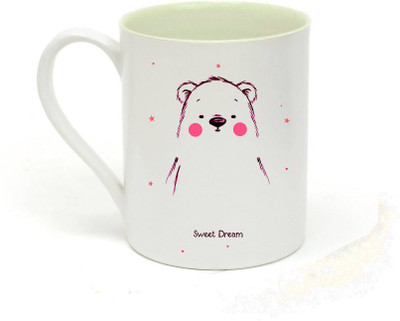 Sowing Happiness MUG281 Ceramic Mug(350 ml), White