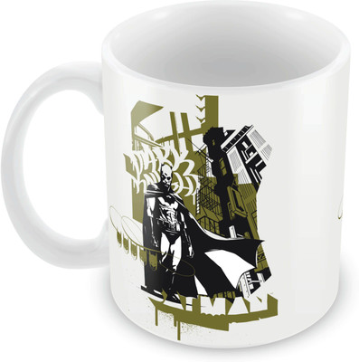 

Posterboy Dark Knight - Batman Standing (Officially Licensed) Ceramic Mug(350 ml), Multicolor
