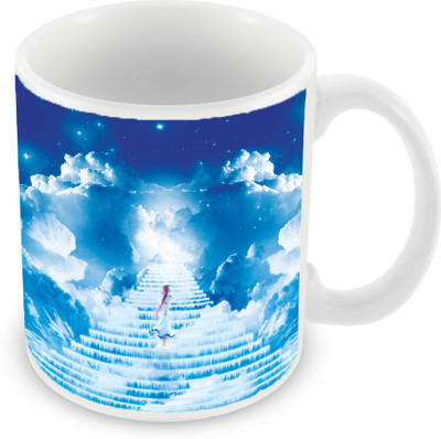 

Sleep Nature's SN-MG-2479 Ceramic Mug(350 ml), Blue