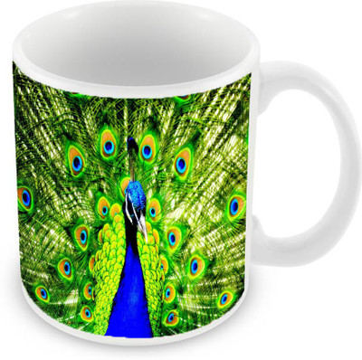 

Sleep Nature's SN-MG-144 Ceramic Mug(350 ml), Green