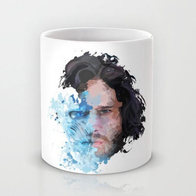 

Astrode Jon Snow Game Of Thrones 01 Ceramic Mug(325 ml), Multicolor