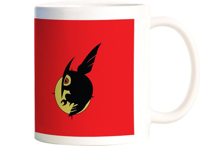 

Rangeele Inkers hawkeye Bird Ceramic Mug(300 ml), Multicolor
