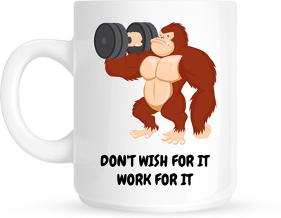 

HuppmeGift Work White Ceramic Mug(350 ml)