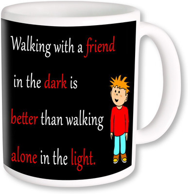 

PhotogiftsIndia Happy Friendship Day 092 Ceramic Mug(350 ml), Multicolor