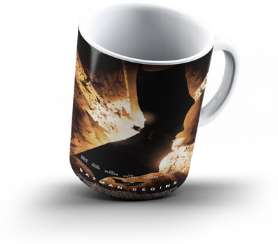 

Ucard Bat Man Begins82 Bone China, Ceramic, Porcelain Mug(325 ml), Multicolor