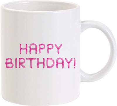 40% OFF on Lolprint Happy Birthday Pink Balloons Ceramic Coffee Mug(325 ml) 40% OFF on Lolprint Happy Birthday Pink Balloons Ceramic Coffee Mug(325 ml)
