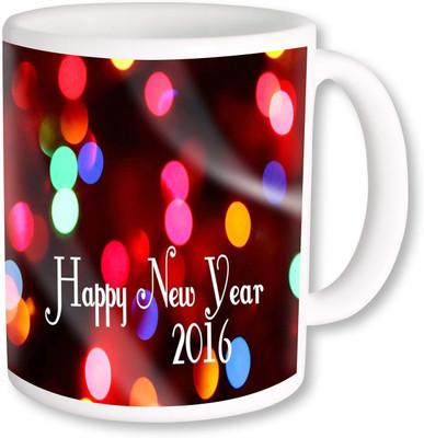 

PhotogiftsIndia Happy New Year 031 Ceramic Mug(325 ml), Multicolor