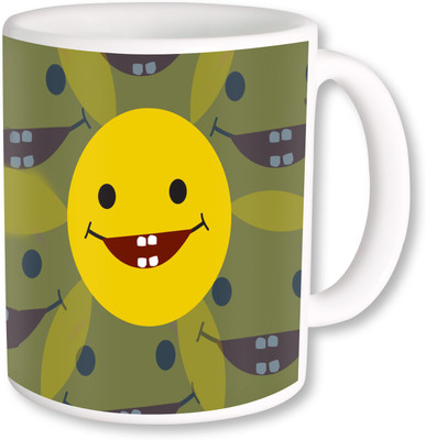 

PhotogiftsIndia smily 02 Ceramic Mug(325 ml), Multicolor