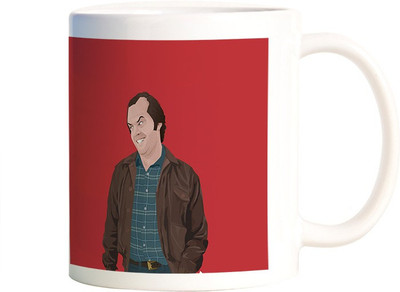 

Rangeele Inkers The Shining Movie Ceramic Mug(300 ml), Multicolor