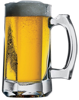 

Pasabahce Pub Tempo Beer 55039 Glass Mug(300 ml, Pack of 2), White