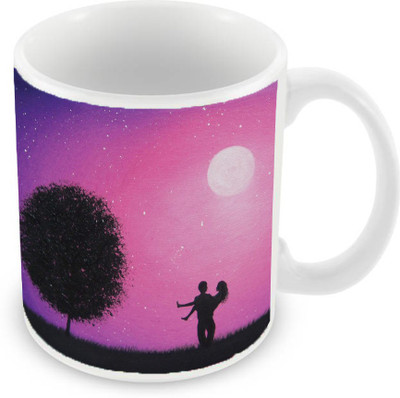 

Sleep Nature's SN-MG-1402 Ceramic Mug(350 ml), Pink