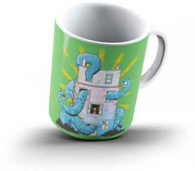 

Ucard Good Morning320 Bone China, Ceramic, Porcelain Mug(325 ml), Multicolor