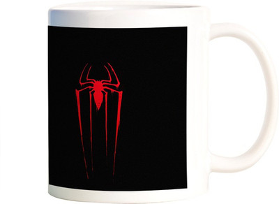 

Rangeele Inkers Spiderman Spider Ceramic Mug(300 ml), Multicolor