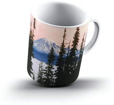 

Ucard Mount Rainier Washington2521 Bone China, Ceramic, Porcelain Mug(325 ml), Multicolor