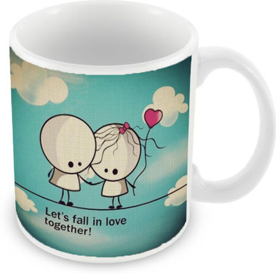 

Sleep Nature's SN-MG-2332 Ceramic Mug(350 ml), Multicolor