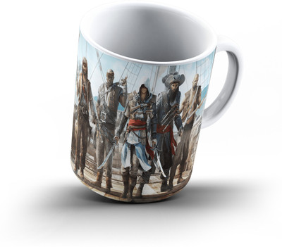 

Ucard Assassins Creed909 Bone China, Ceramic, Porcelain Mug(325 ml)